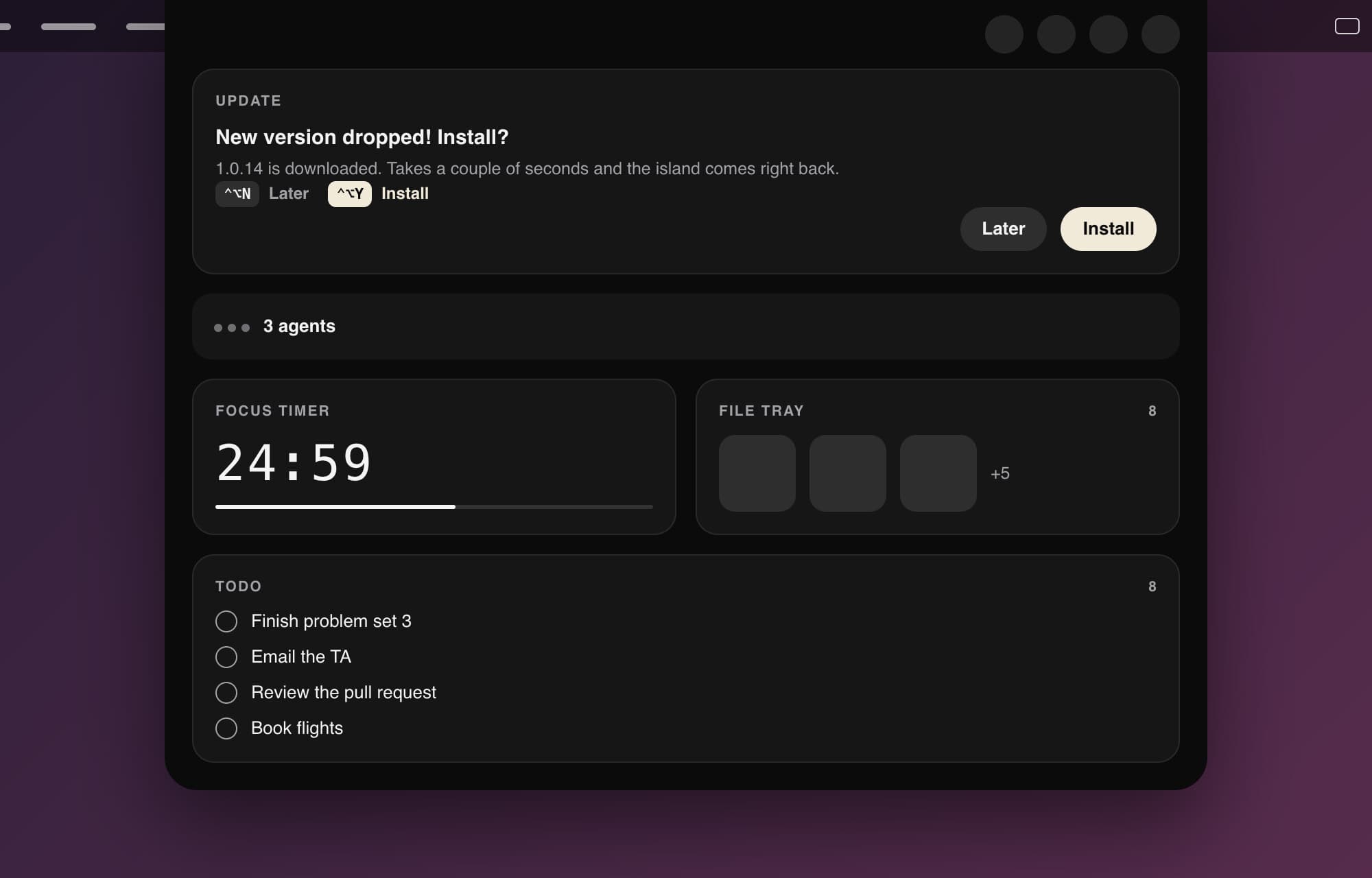 Asking before an update, Hi-fi