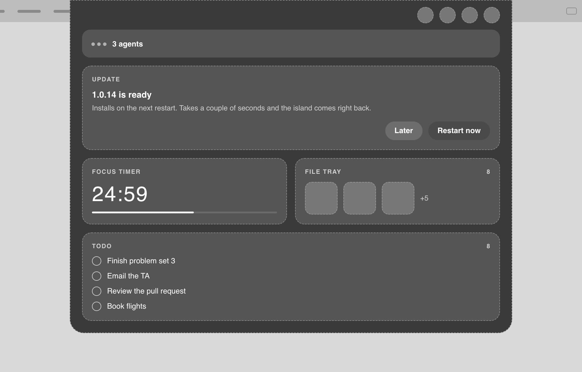 Update ready, Lo-fi